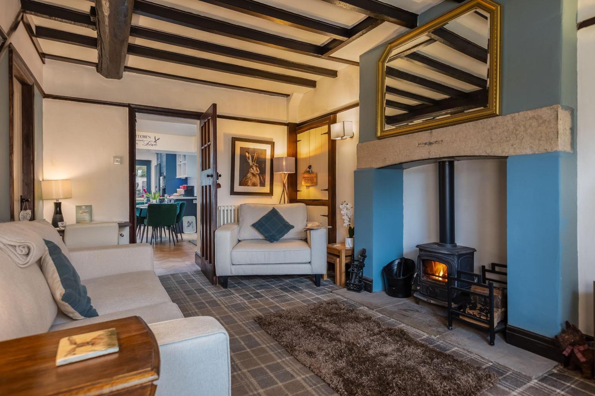 Stone Cottage In Picturesque North Yorkshire Village - Bull Dog Cottage Ampleforth Eksteriør bilde